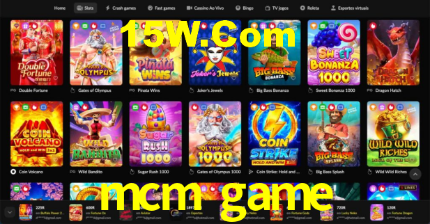 mcm game plataforma